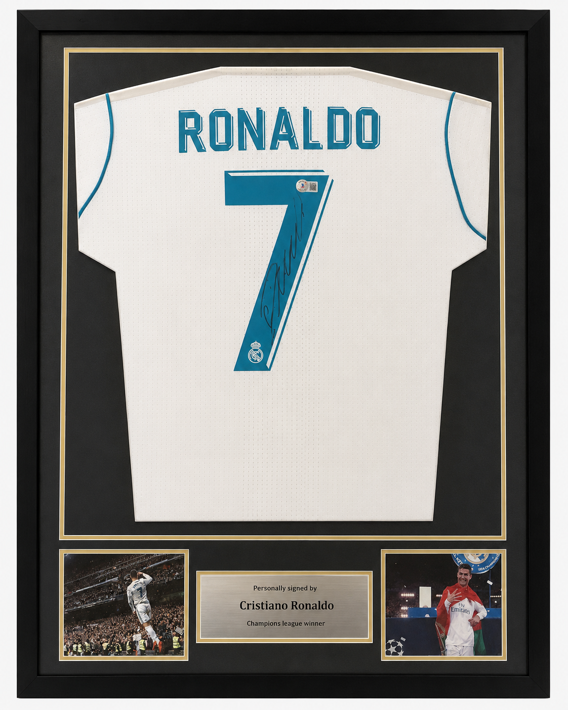 Cristiano Ronaldo 2018 Real Madrid Signed Jersey – COA Included
