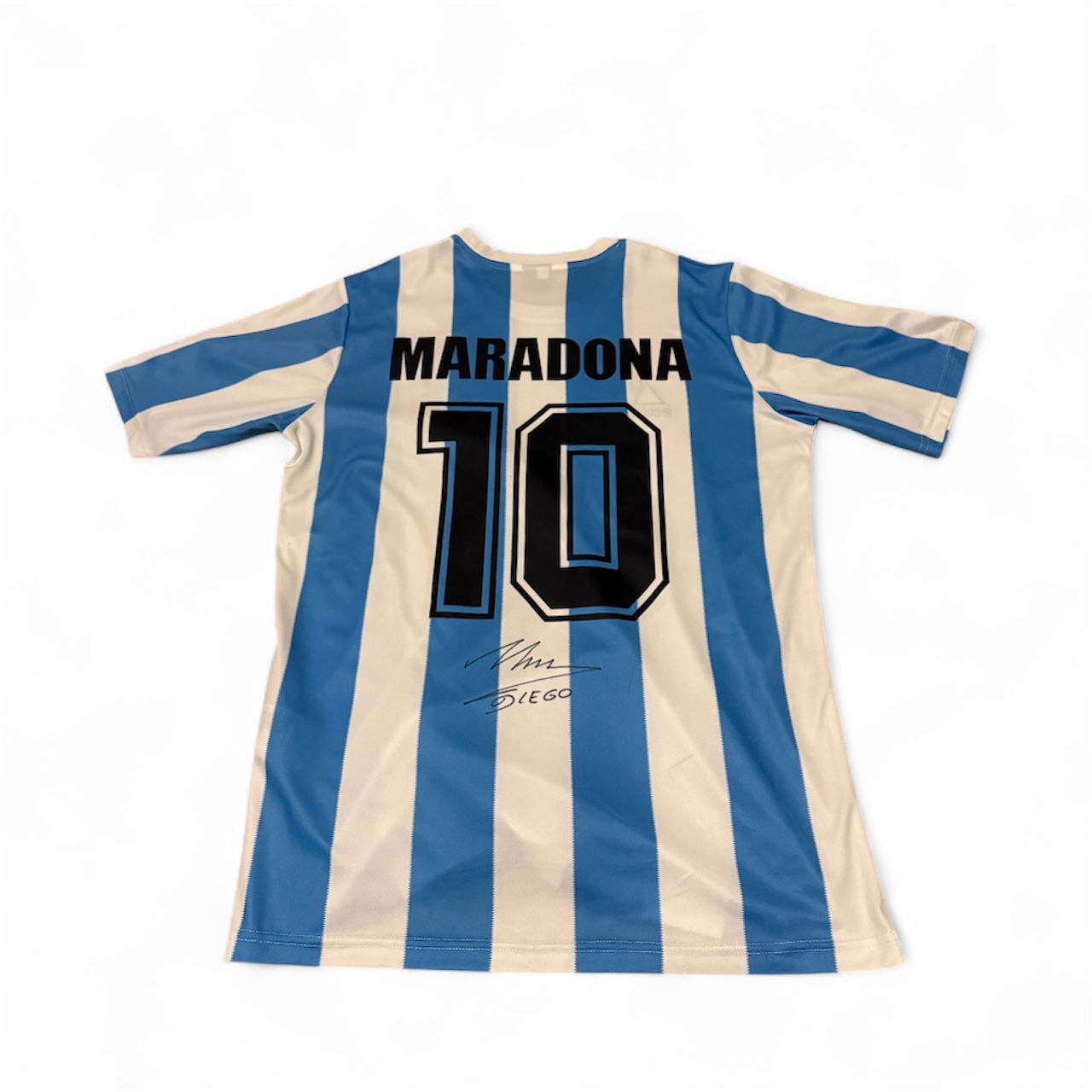 Diego Maradona Signed Argentina Jersey – COA Included
