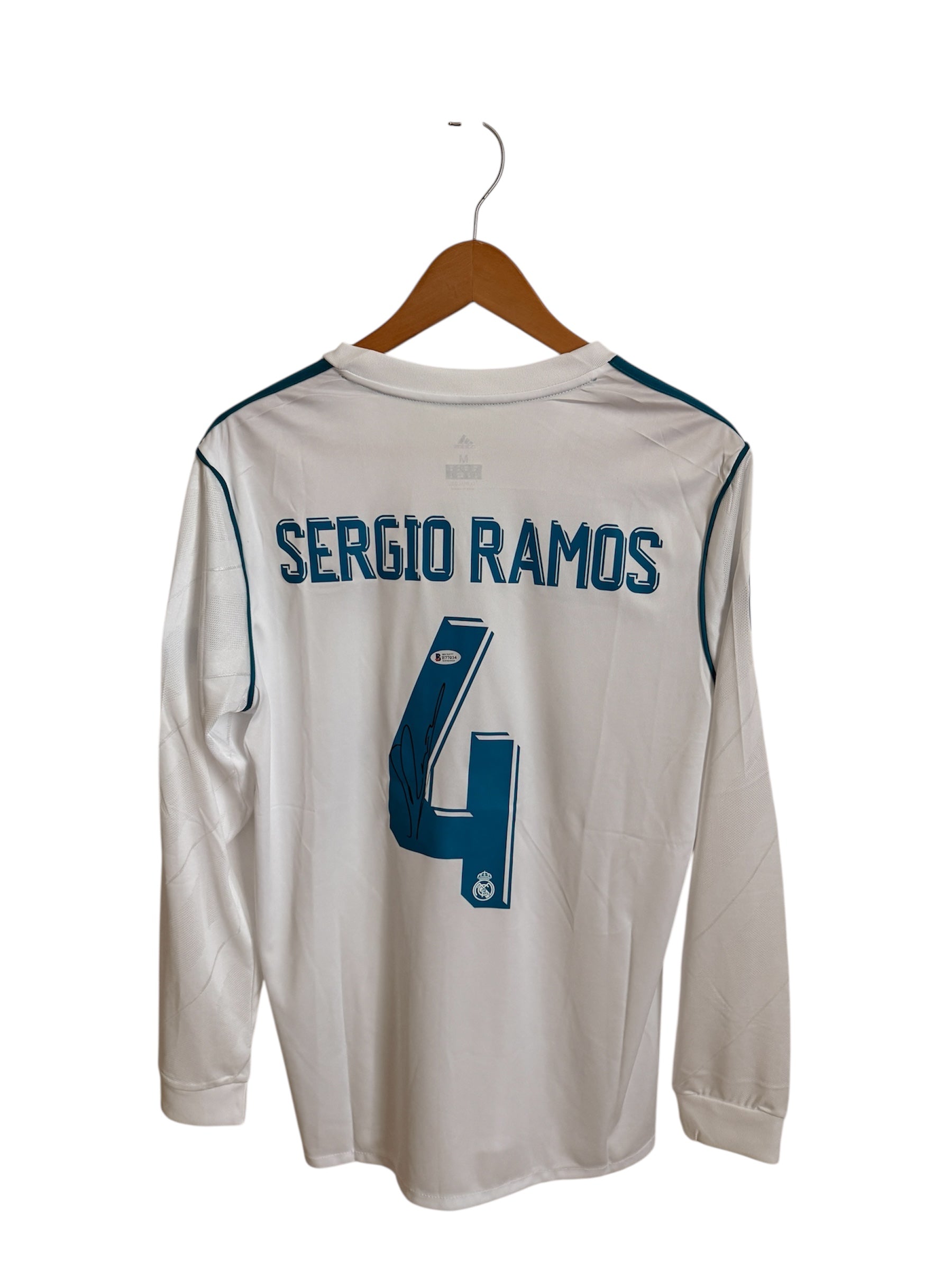 Signed Sergio Ramos Shirt with Certificate of Authenticity