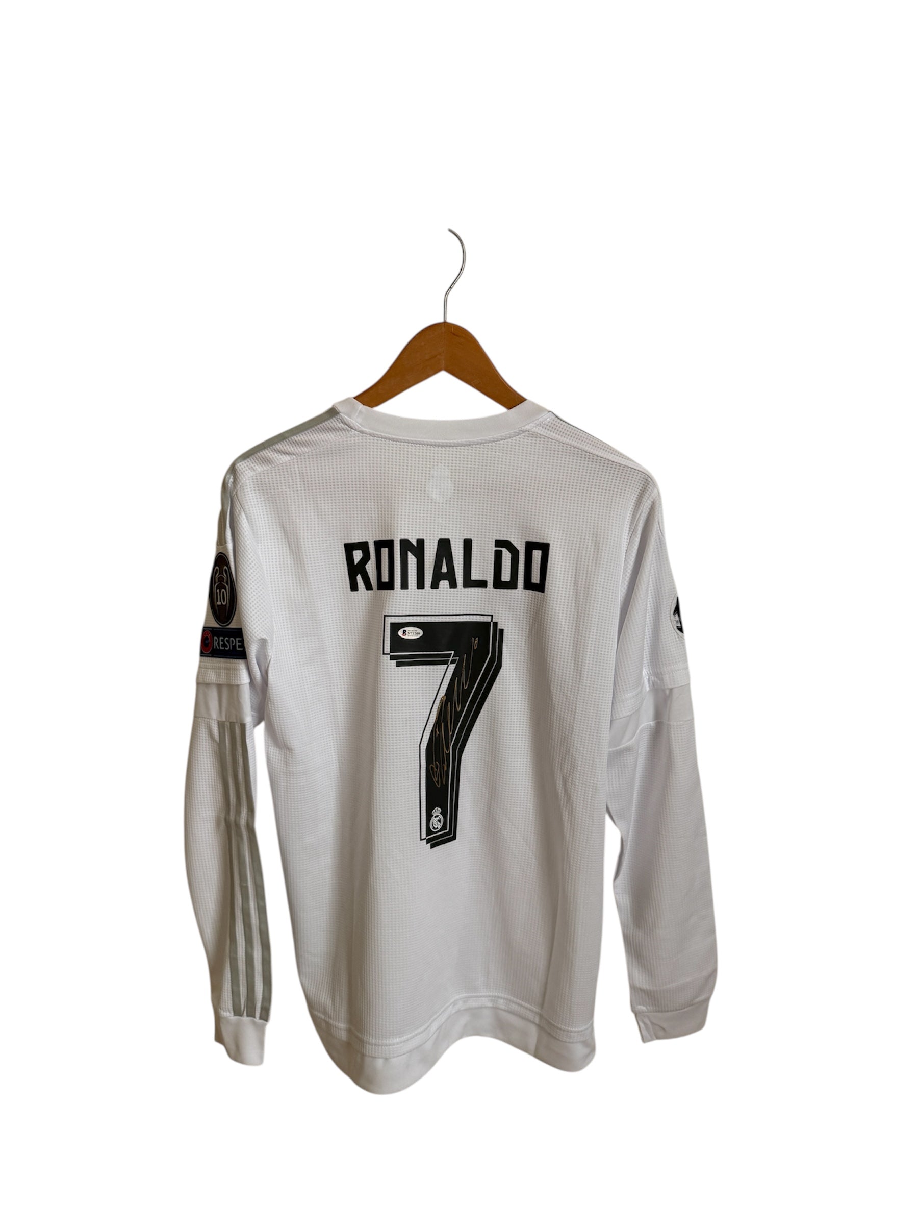 Signed Cristiano Ronaldo Shirt with Certificate of Authenticity