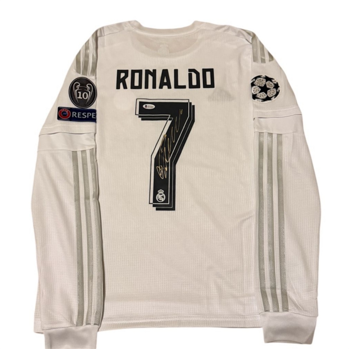 Signed Cristiano Ronaldo Shirt – Authentic Collectible Item