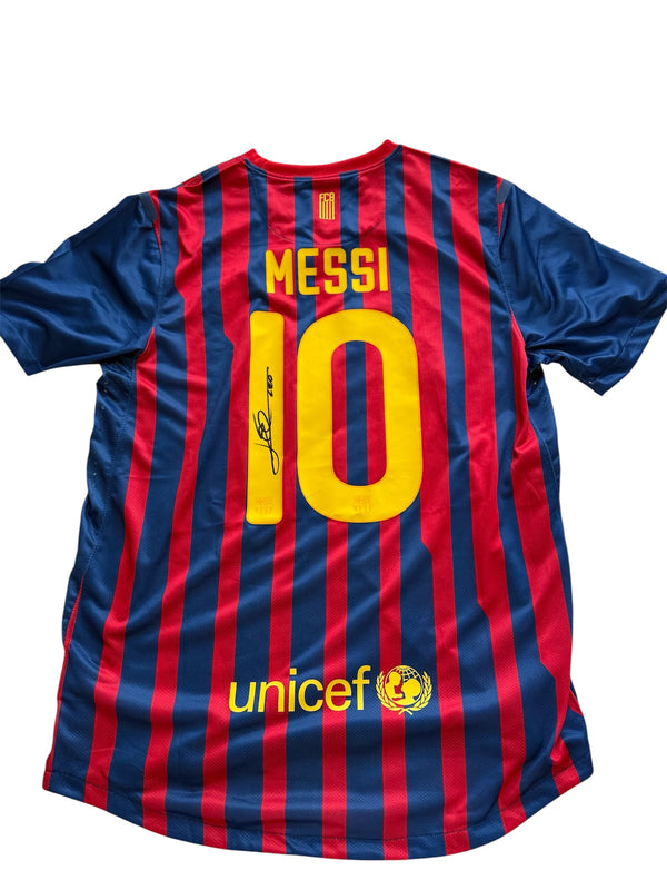 Signed Lionel Messi Barcelona 2013 Home Shirt
Authentic | COA Included
