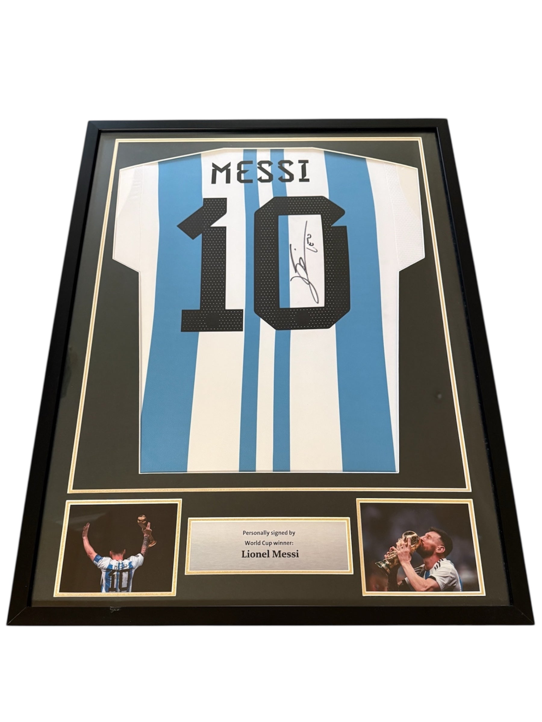 Lionel Messi 2022 Argentina Signed Jersey – Icons COA Included